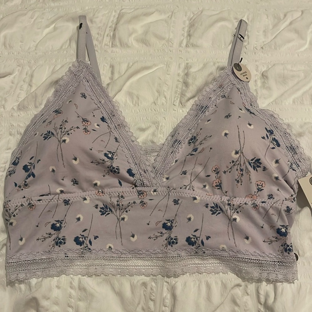 Lucky Brand Lace Triangle Bralette